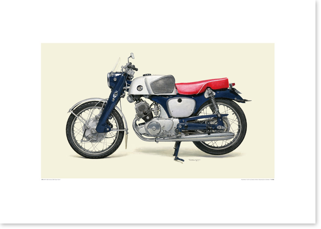 画像1: 1959 Honda CB95 Super Sport / B2版
