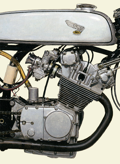 画像: 1962 Honda CR72 Dream Racing