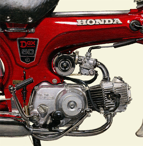 画像: 1969 Dax Honda ST50Z