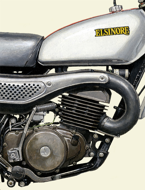 画像: 1973 Honda Elsinore MT250