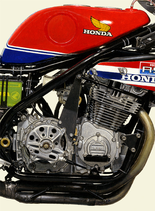 画像: 1981 Honda RS1000 - Honda France