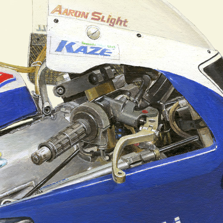 画像: 1993 KAWASAKI ZXR-7 Ito Ham Racing Kawasaki