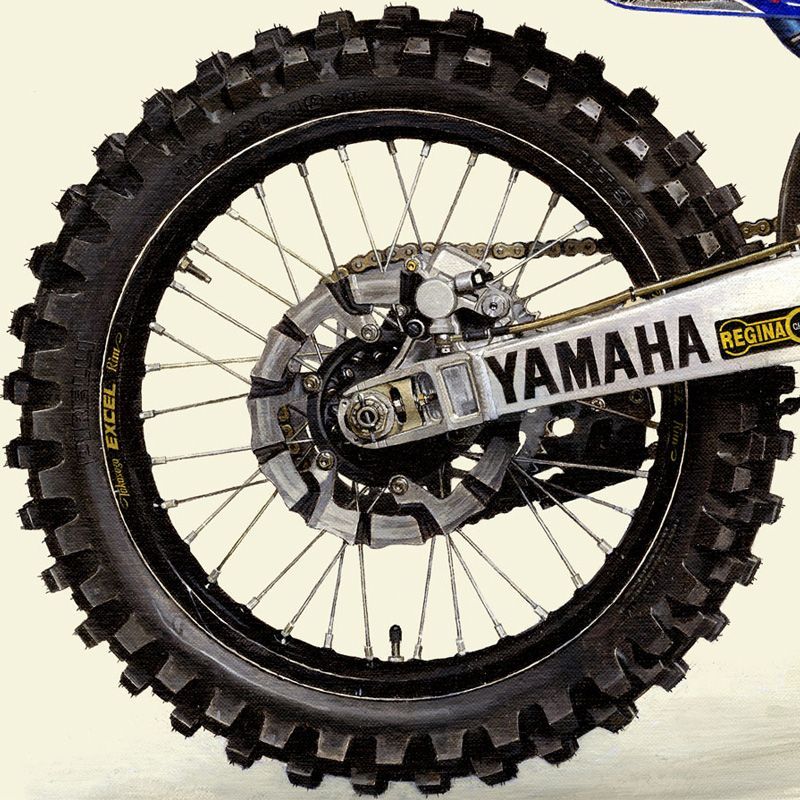 画像: 2003 YAMAHA YZ450FM - Yamaha L&M Motocross Team